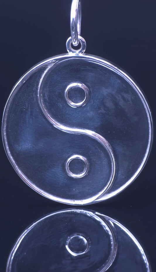 The Spiritual Collection: Yin and Yang Pendant - Sterling Silver