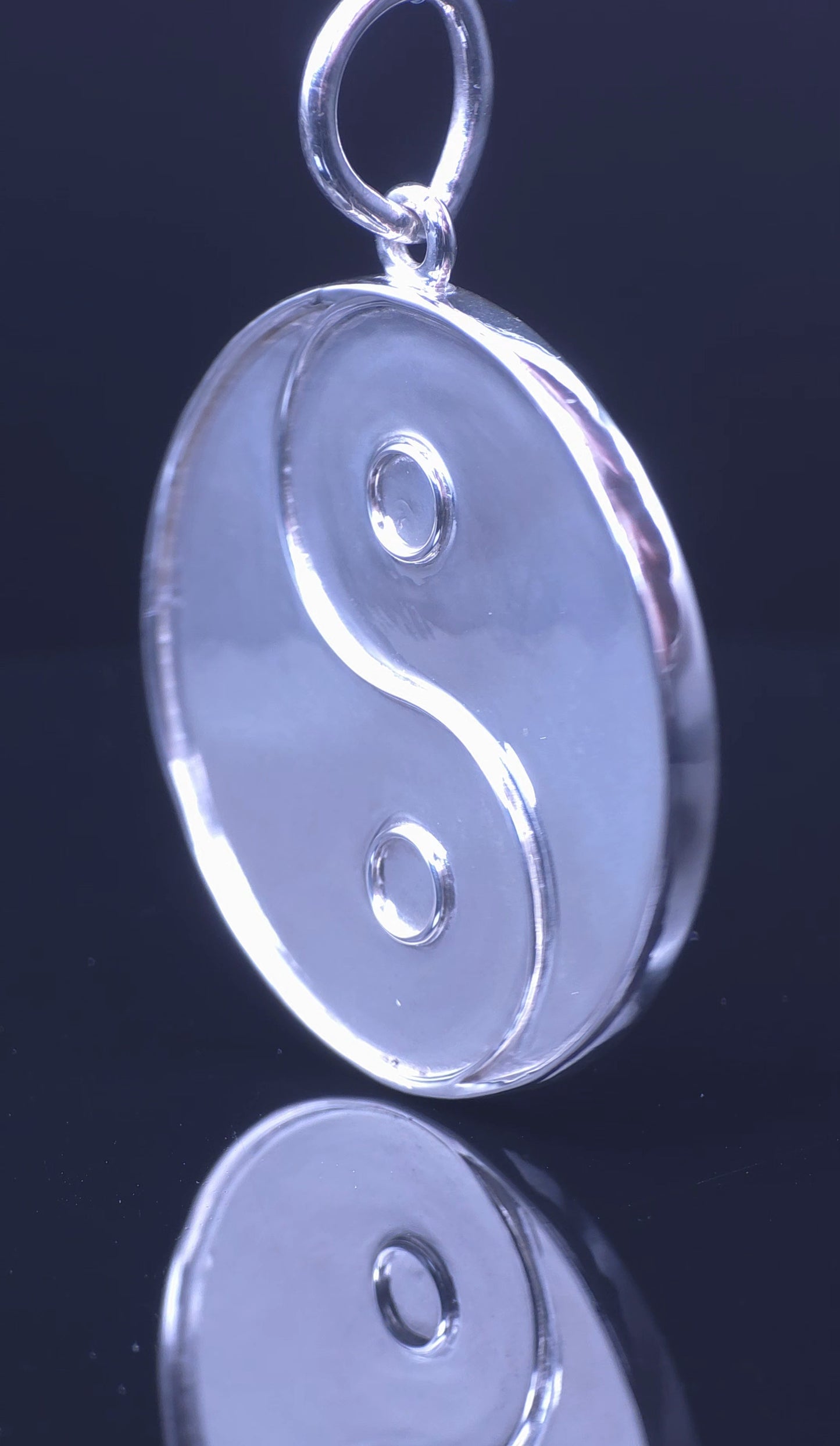 The Spiritual Collection: Yin and Yang Pendant - Sterling Silver