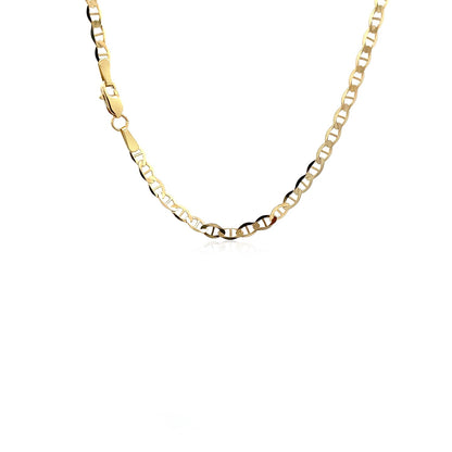 3.2mm 10k Yellow Gold Mariner Link Chain