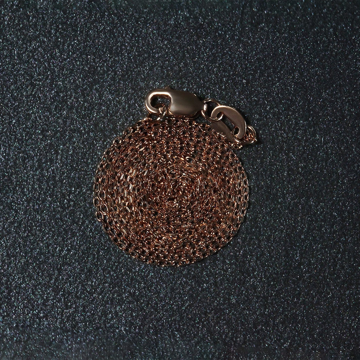 Diamond Cut Cable Link Chain in 14k Rose Gold (0.8 mm)