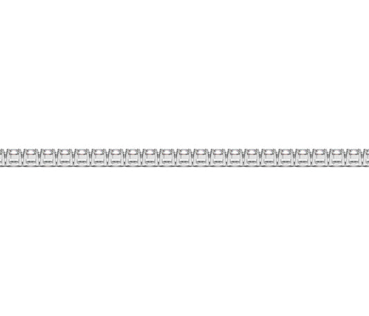 Lab Grown Round Diamond Tennis Bracelet in 14k White Gold (3 cctw F/G  VS2/SI1)