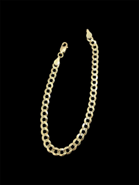 Gold 10K Cuban Link Bracelet