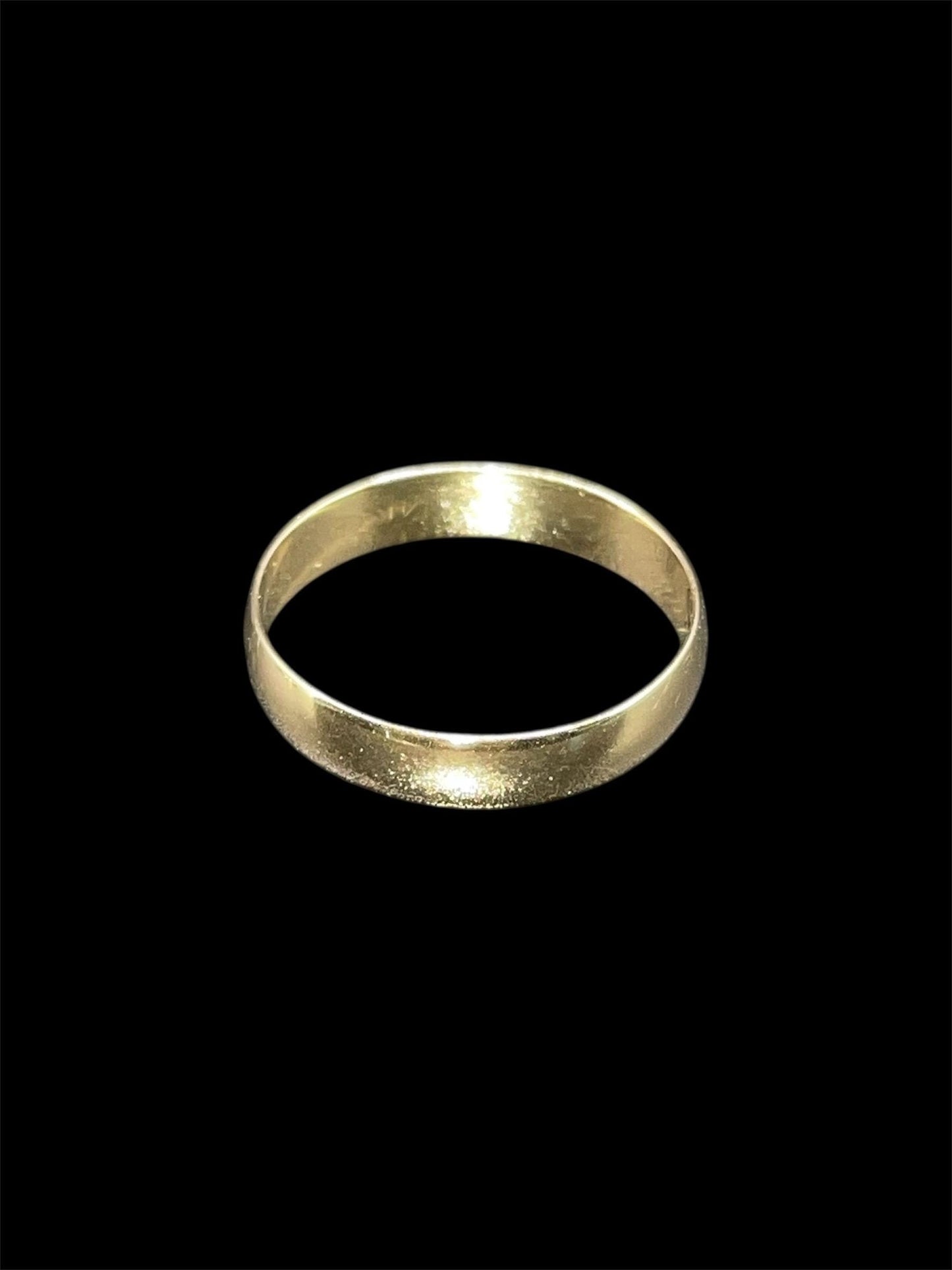 14K Yellow Gold Band Ring
