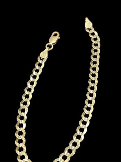 Gold 10K Cuban Link Bracelet
