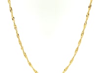 10k Yellow Gold Singapore Chain 1.8mm