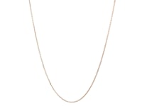 14k Yellow Gold Diamond Cut Cable Link Chain (0.68 mm)