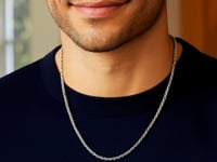 Sterling Silver Diamond Cut Rope Style Chain (3.60 mm)